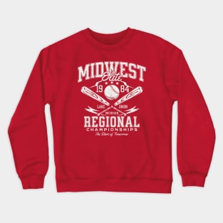 Vintage 1984 Midwest Elite Regional Championships // Retro Baseball Tournament Crewneck Sweatshirt